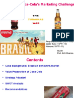 Coca-Cola's Marketing Challenges in Brazil