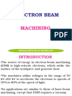 Electron Beam: Machining