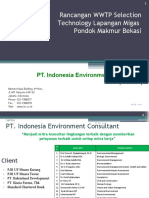 Rancangan WWTP Selection Technology Lapangan Migas