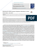 Reforming The Lifeline Program Regulatory Federali - 2019 - Telecommunications PDF