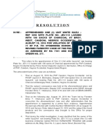 DENR Resolution on Apprehended Vehicle Transporting Illegal Charcoal