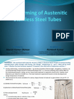 Stainless Steel Tubes Bending