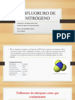 Trifluoruro de Nitrógeno