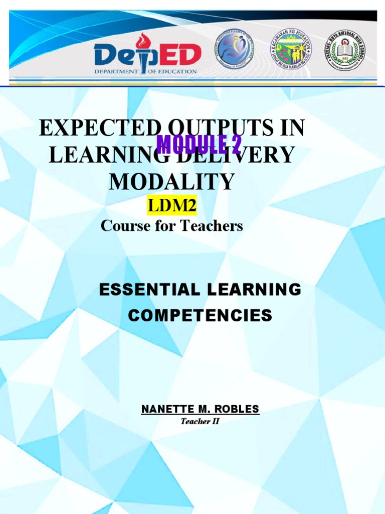 Output-for-LDM2 NROBLES FINAL | PDF | Educational Technology | Learning