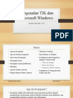 Pengenalan TIK Dan Windows