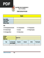 Curriculum Map Format