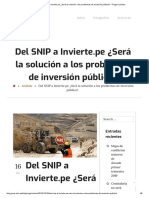 10-30-2020 212552 PM Del SNIP A Invierte - Pe ¿Será La Solución A Los Problemas de Inversión Pública - Roger Luciano PDF