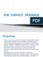 Sub Surface Drainage
