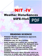Unit - Iv: Weather Disturbances S5Fe-Ive5