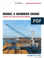 Model 5 Harbour Crane: Medium-Sized Crane Family