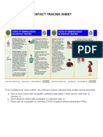 Contact Tracing Sheet