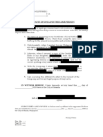 Affidavit One and The Same person-SCRIBD