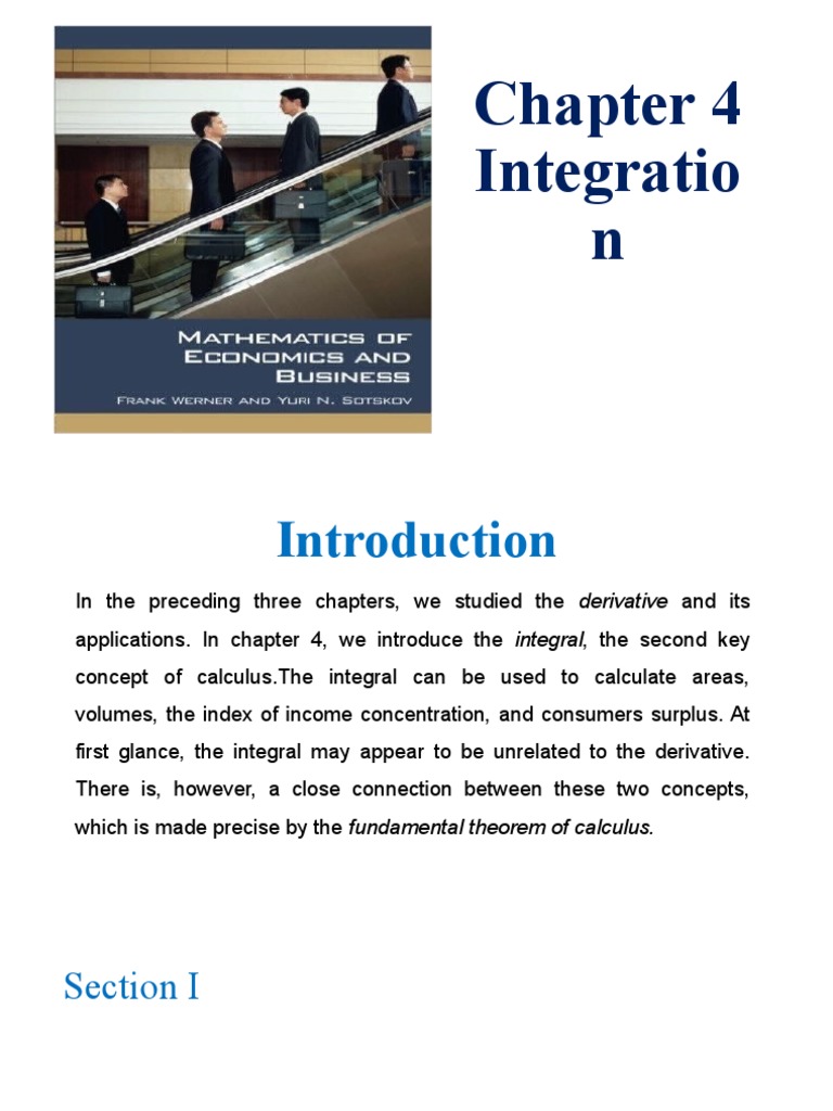 Chpater 4 Integration | PDF