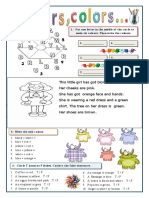 Colours Colors CLT Communicative Language Teaching Resources Fun - 81481