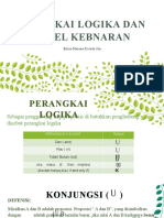 Perangkai Kalimat dan Tabel Kebenaran