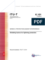ITU - T - K.101 - 2014 - Shielding Factor For Lightning Protection