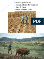 Conservation Agriculture-A New Pathway For Agricultural Development Jens B. Aune