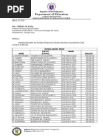 Transmittal of PR