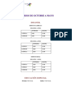 Horarios Todo El Colegio