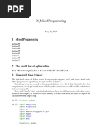 08 - Mixedprogramming: 1 Mixed Programming