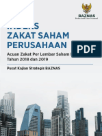 Acuan Zakat Saham Perusahaan 2018 & 2019