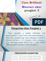 Akar Pangkat 3