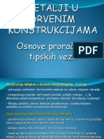 Detalji U Drvenim Konstrukcijama