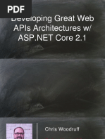 Developing Great Web Apis Architectures W