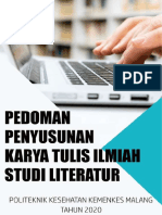 .New - PEDOMAN KTI STUDI LITERATUR PDF