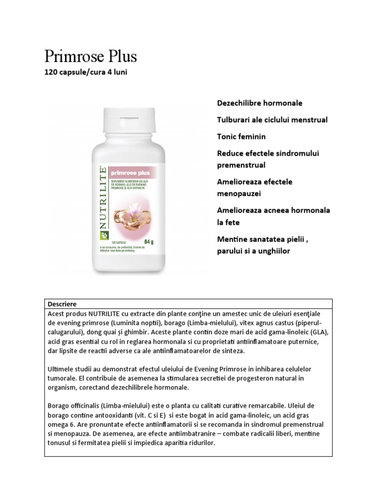 Primrose Plus | PDF