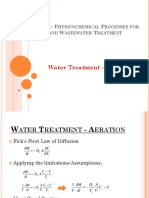 CE5170 - P P W W T: Water Treatment - Aeration