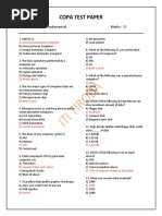 Test Paper 2020 PDF