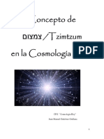 Tzimtzum Cosmología