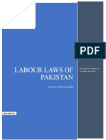 Labour Laws of Pakistan: Class: BSAF-4A