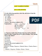 Nso Science Olympiad Sample Question Paper 1 Class 7