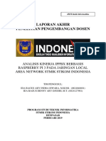 Analisis Kinerja Ippbx Berbasis Raspberry Pi3 Pada Jaringan Lan Stimik Stikom Indonesi PDF