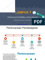 Ke Lompok 7: Perencanaan Pembelajaran Penjas