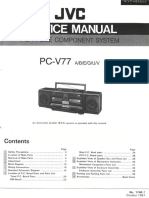 JVC PCV 77 Service Manual PDF