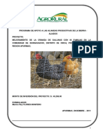 Mejora crianza gallinas