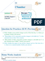 CH-1 L-03 Math Class 10th Real No. - Ex-1.2 ......