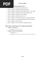 Problem Analysis Using Operators With Flow-Charts: Practice Problems