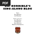 Download Dr Horribles Sing-Along Blog Script by jbenedict11 SN48368948 doc pdf