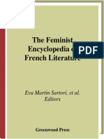 Pub - The Feminist Encyclopedia of French Literature PDF
