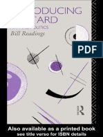 (Critics of The Twentieth Century) Bill Readings - Introducing Lyotard - Art and Politics (Critics of The Twentieth Century) (1991, Routledge) PDF