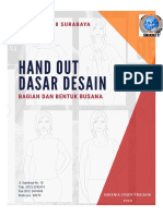 HAND OUT Dasar Desain-Bagian Dan Bentuk Busana - SMKN 8 Surabaya - PLP UNESA