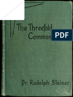 Rudolf Steiner - The Threefold Commonwealth, 1922