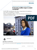 Djamila Ribeiro - "É Preciso Discutir Por Que A Mulher Negra É A Maior Vítima de Estupro No Brasil" - Brasil - EL PAÍS Brasil