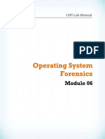 CHFIv9 Labs Module 06 Operating System Forensics