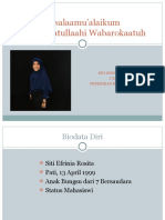 Biodata dan Riwayat Pendidikan Siti Efrinia Rosita