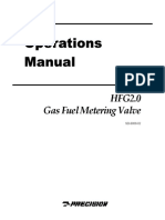 Operations Manual: HFG2.0 Gas Fuel Metering Valve